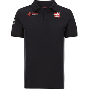 Haas Team Polo Black