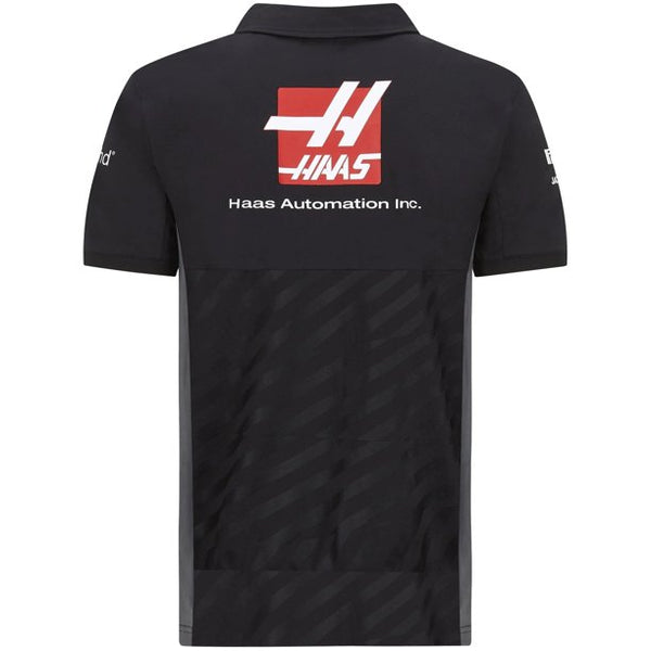 Haas Team Polo Black